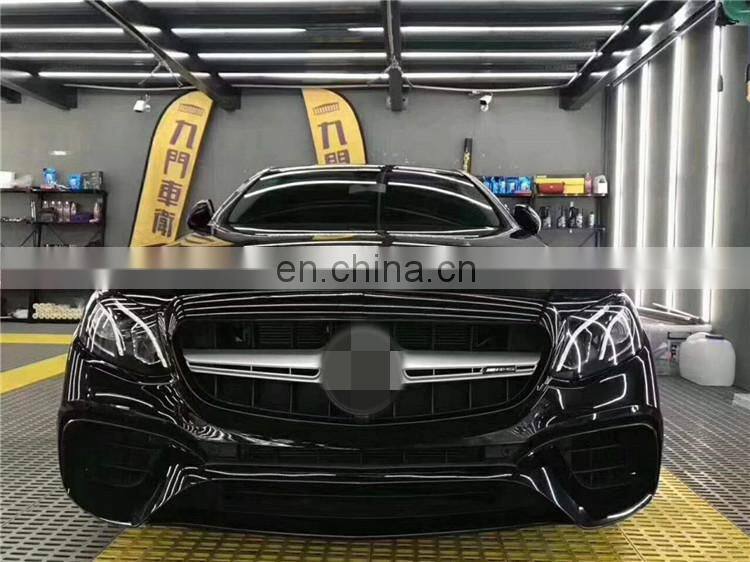 front bumper body kit for Mercedes-benz w213 to a.m.g side skirts