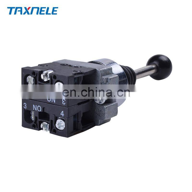 1NO 1NC XD2PA12 XD2PA22 2NO 2NCXD2PA14 XD2PA24 Momentary Latching Toggle Joystick switch Controllers, monolever on off switch