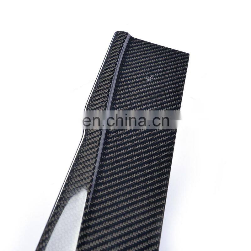 ML Style Q50 Carbon Fiber Side Skirt Sills for Infiniti Q50 Sedan 4-Door 13-17
