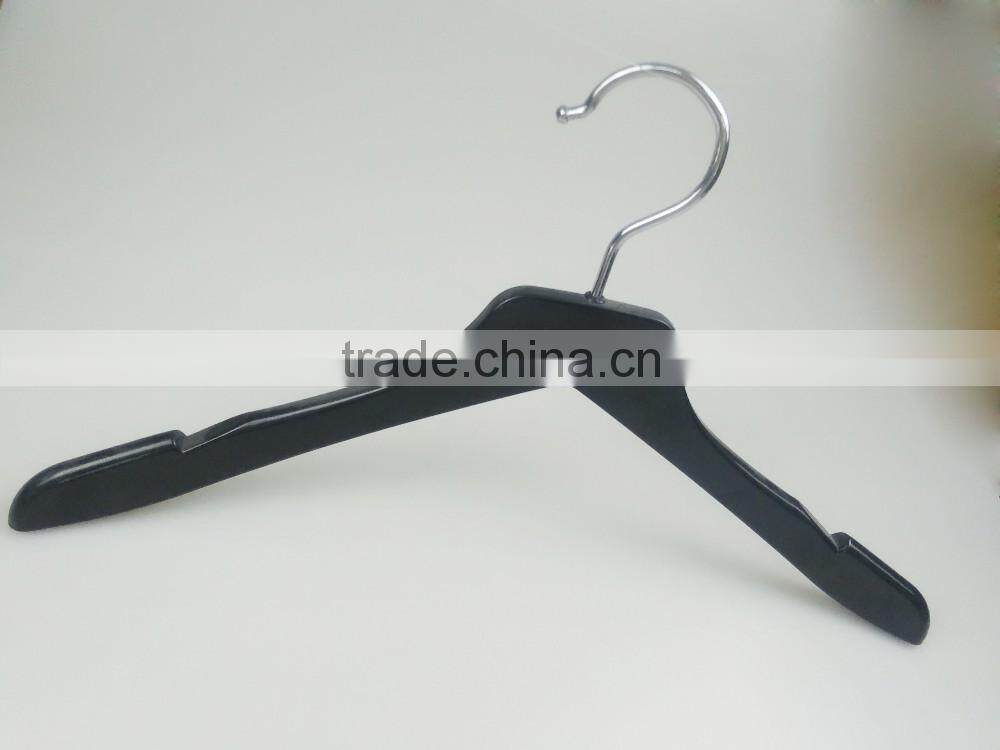 HA6980 thick plastic coat hanger cheap antislip coat hanger for clothes