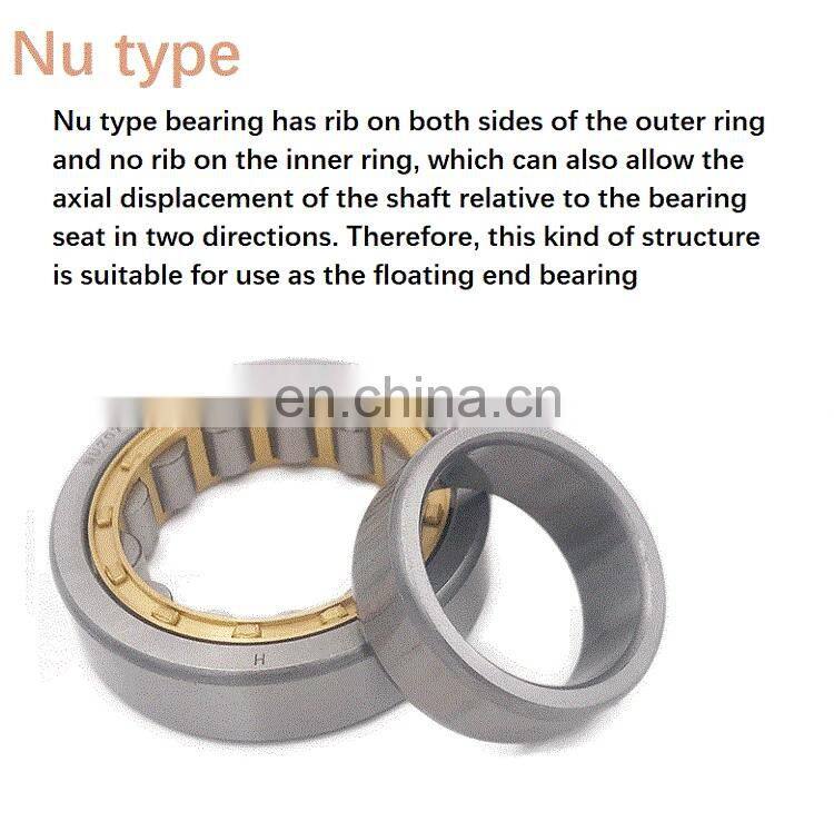 Hot Selling Factory Price Silver NU216 Double Row Cylindrical Roller Bearing Carbon RN309