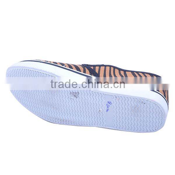 zebra men loafer shoes with strap