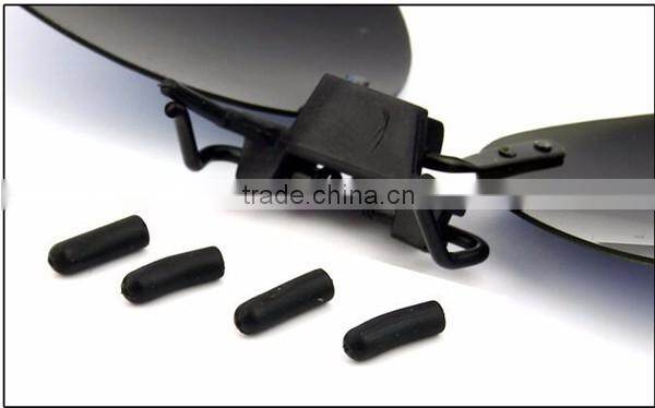 high qulality yellow night vision mirrored women men clip on driver PC sunglasses