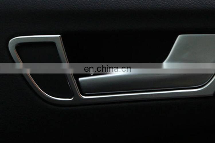 Inner Door Handle Frame Cover Trim For Audi A4 B8 Car Styling best selling car accessories 4pcs
