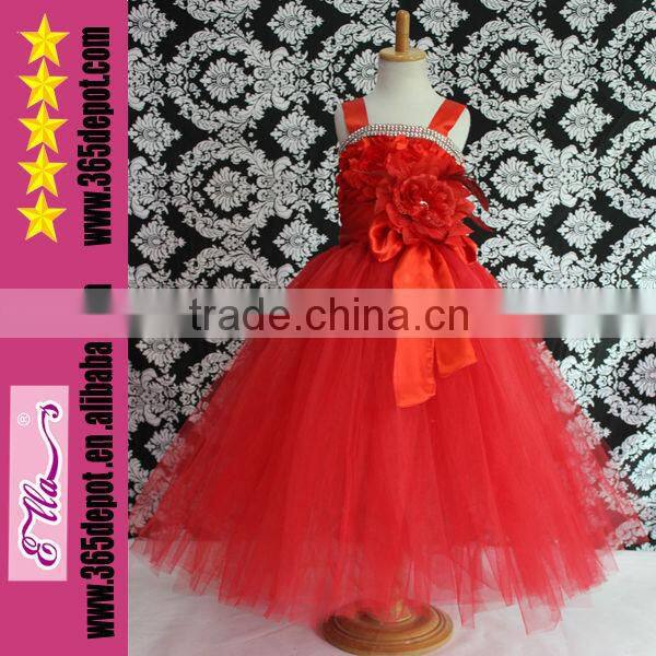 New style princess dress flower waistband