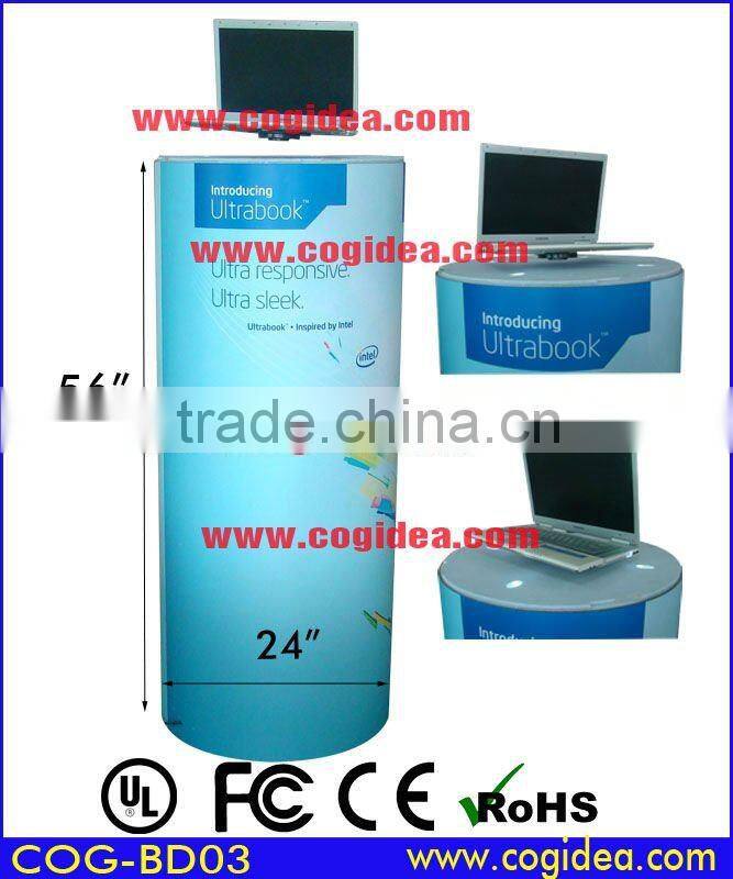 advertisement display stand for promotion,novelty magnetic floating laptop display