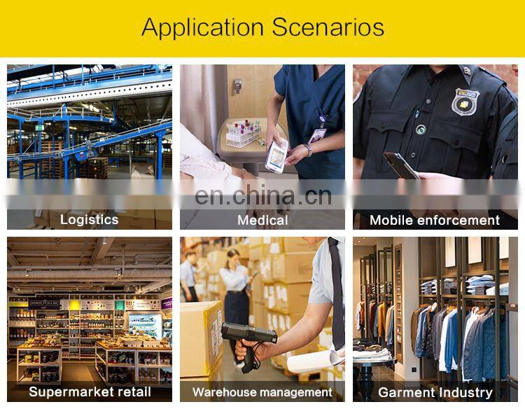 Rakinda 3.5 inch Android Handheld Mobile Data Collector Barcode Scanner PDA with 0.15 to 15 Meters Long Reading Distance