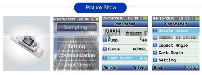 Taijia HT-225W+ Beton Hammer Test Schmidt Concrete Test Hammer Schmidt rebound hammer