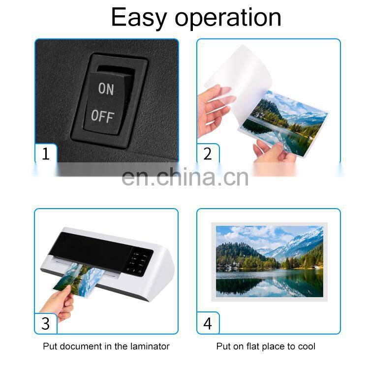 Factory Direct Sale Automatic Fast Warm-Up Paper Cold And Hot Laminating Machine
