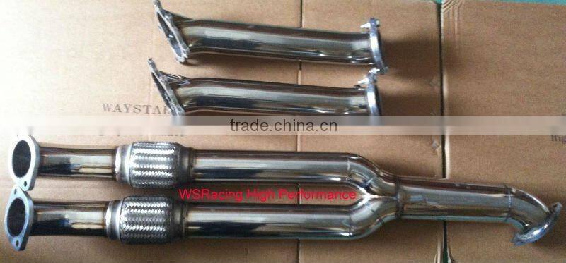 R35 downpipe GTR downpipe for R35 exhaust downpipe for Nissan GTR Twin turbo car