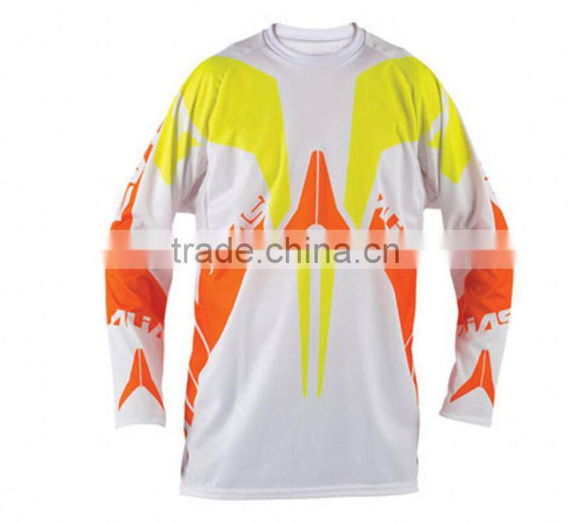 Sublimation printing custom racing bmx jerseys