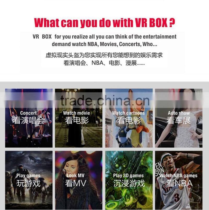 2016 new product Virtual Reality 3D glasses Headset for Smartphones