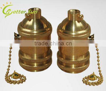 New Design E27 Ceramic Lamp Holder for Pendant light