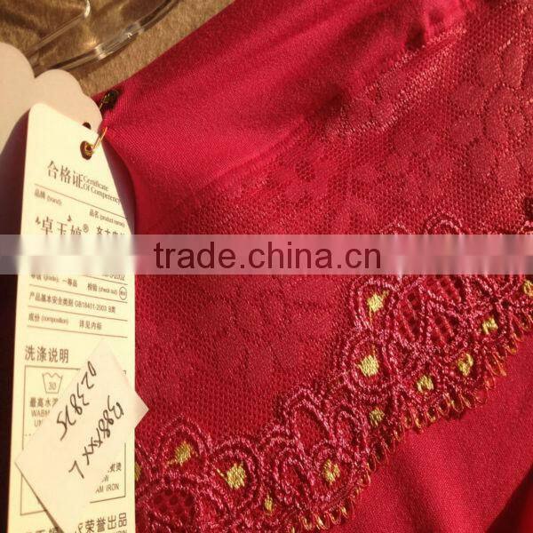 0.67USD High Quality Cotton Material Beautiful Fat Lady Panty/Panties/Thongs(jlhnk226)