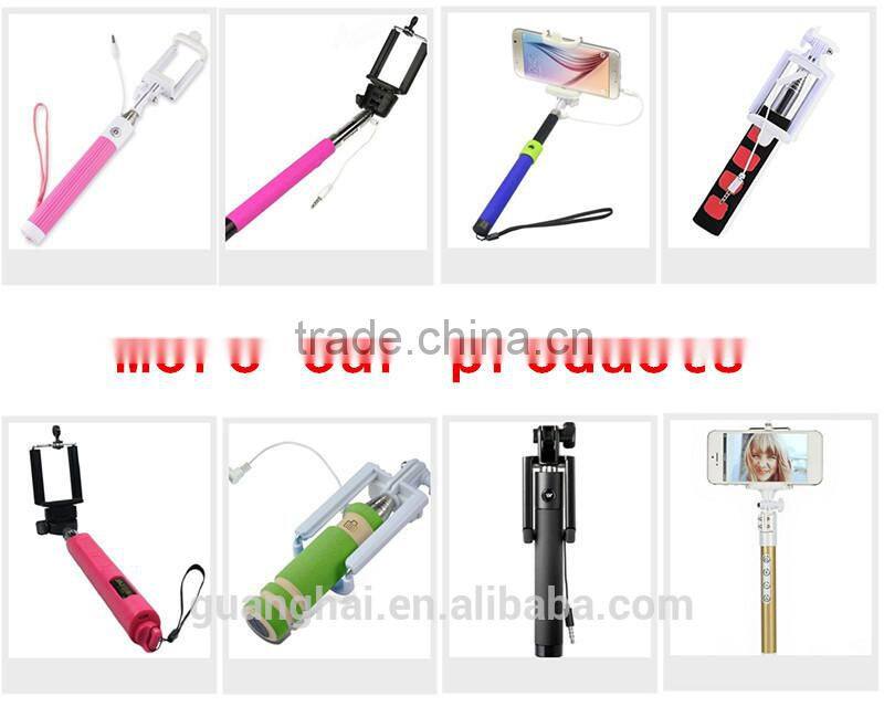 Battery Free Folding Mini Selfie Stick 2015 Extendable Cable Control (No Battery No Bluetooth) Taking Pole for travel