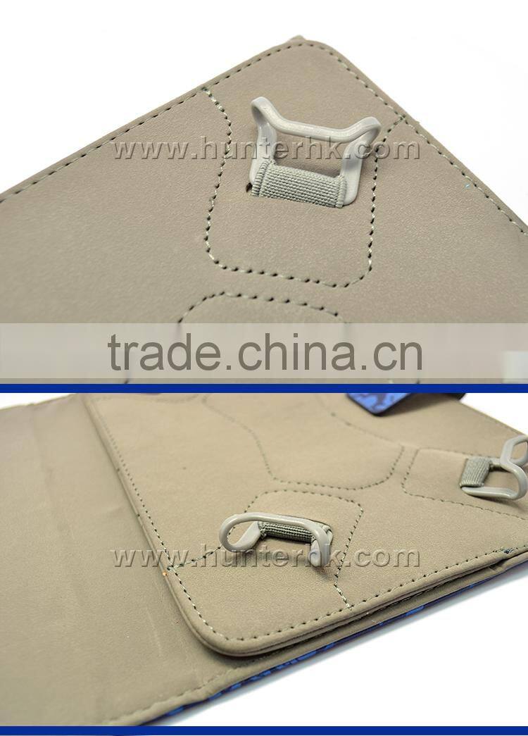 9-10" Universal Vintage Floral Flap Computer Case