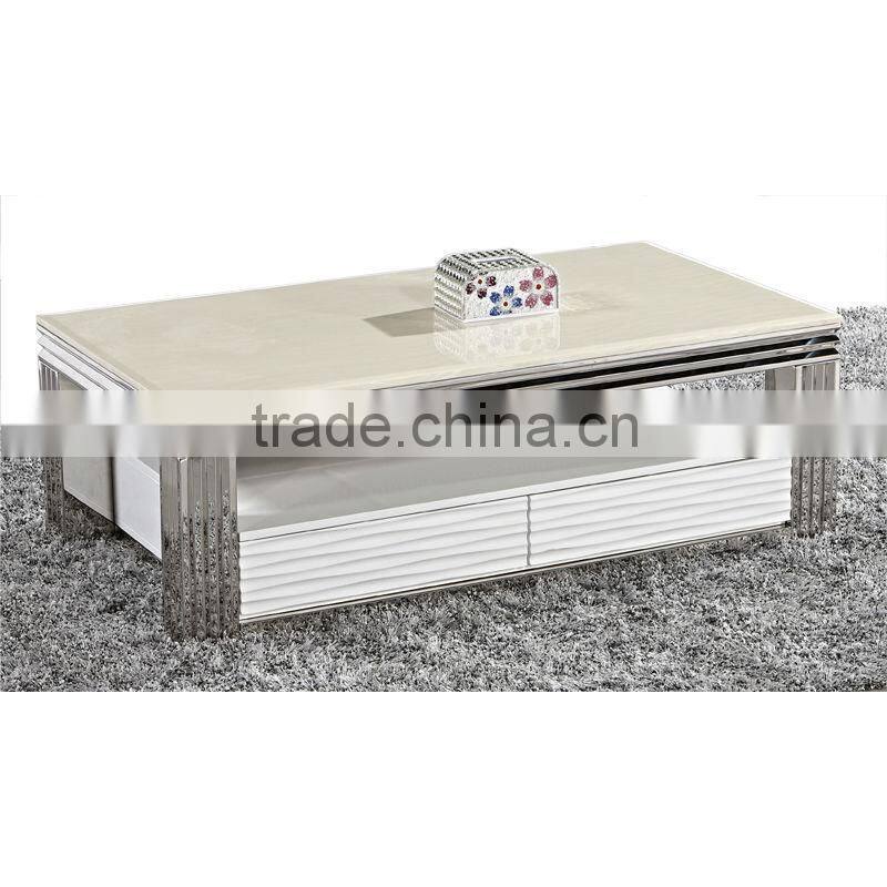 nice square marble stone coffee table