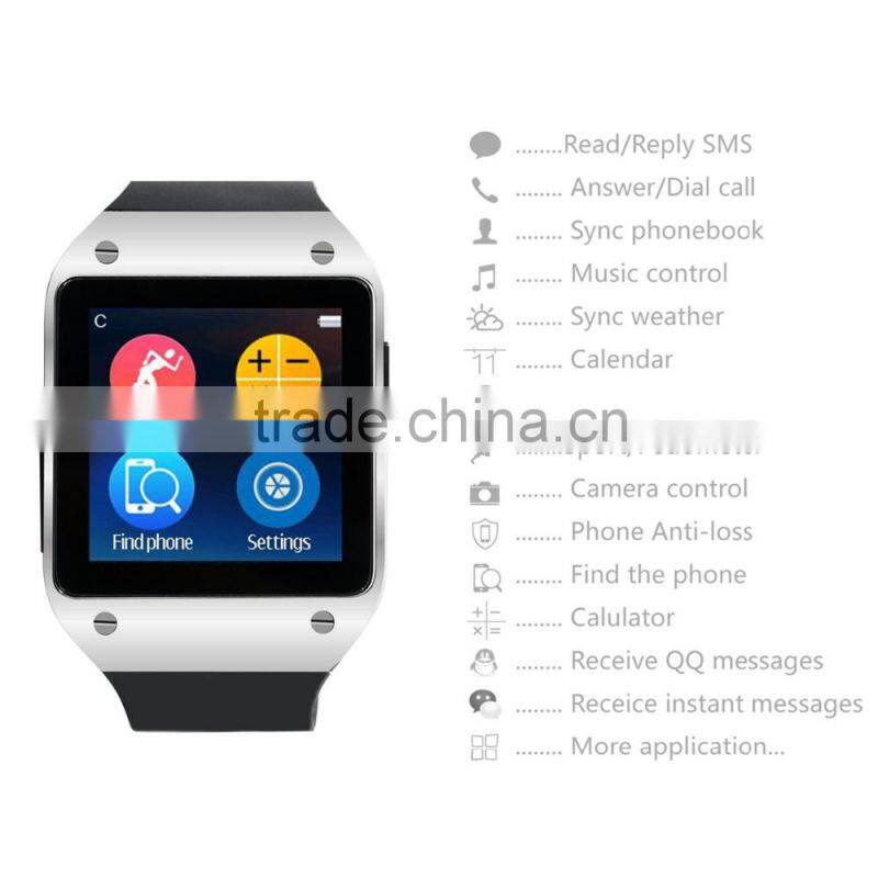 2016 best Watch phone Smart Watch mobile Phone SIM Card Camera for Android Bluetooth smart watch for samsung for iphone 6