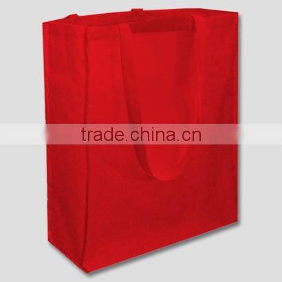 2016 Caramel Cotton Carrier Bags with Short Handles