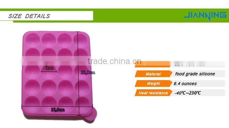 2016 hot sale silicone flower cake pan with CE certificate