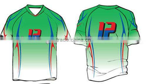 sublimation printing volleyball team uniforms new design