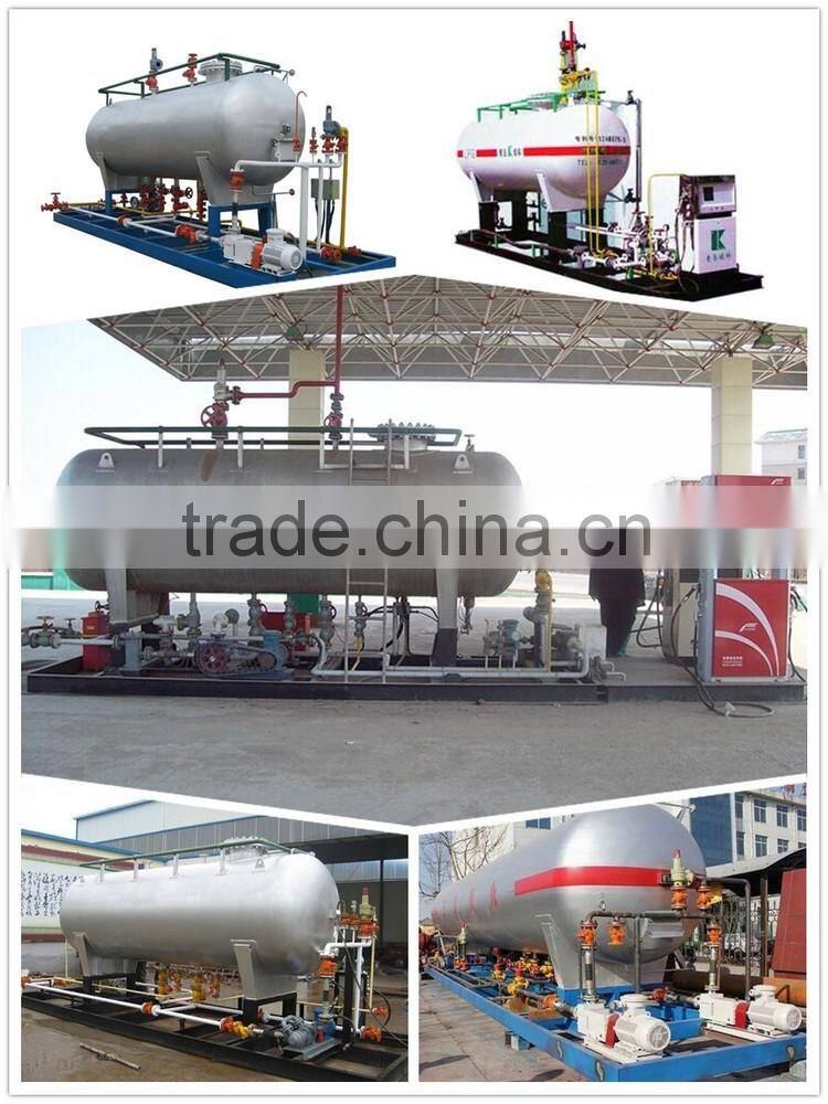10cmb LPG skid station for refilling lpg cylinders