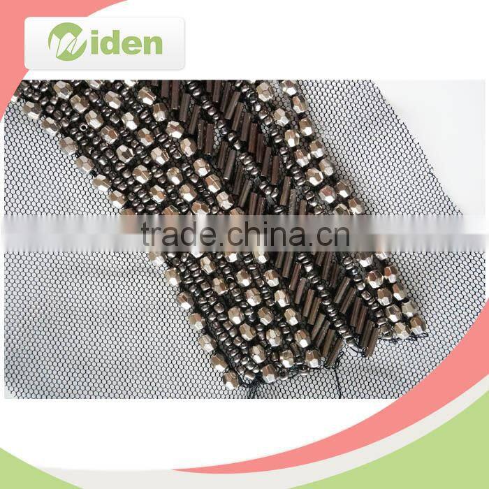 Widentextile Familiar With ODM Factory Delicate Pattern Fashion Sequin Embroidery Beaded Lace
