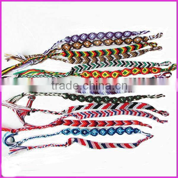 FL0819 Fashion handmade friendship brazilian bracelet, woven friendship bracelet