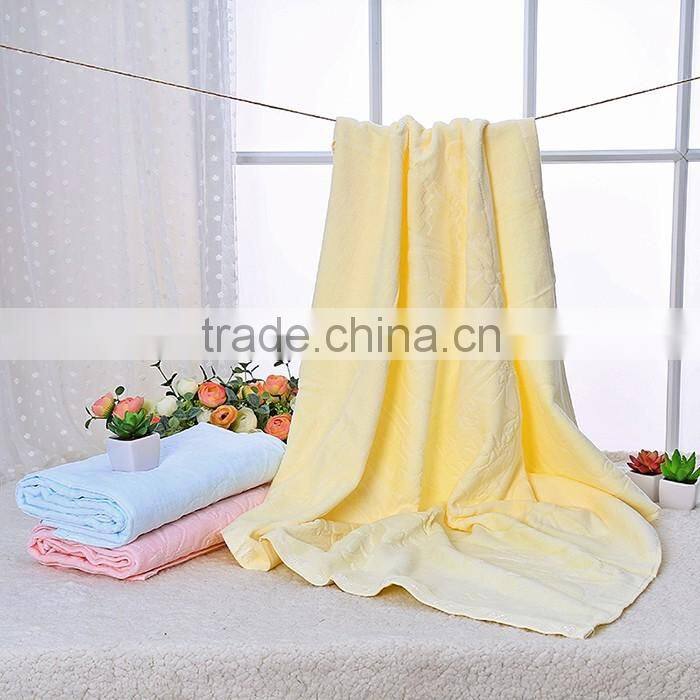 BB-MD-004 Longqi baby supplies 100% cotton velvet pile blanket