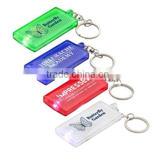 Cheap Primary Touch Reflector Light Key Chain
