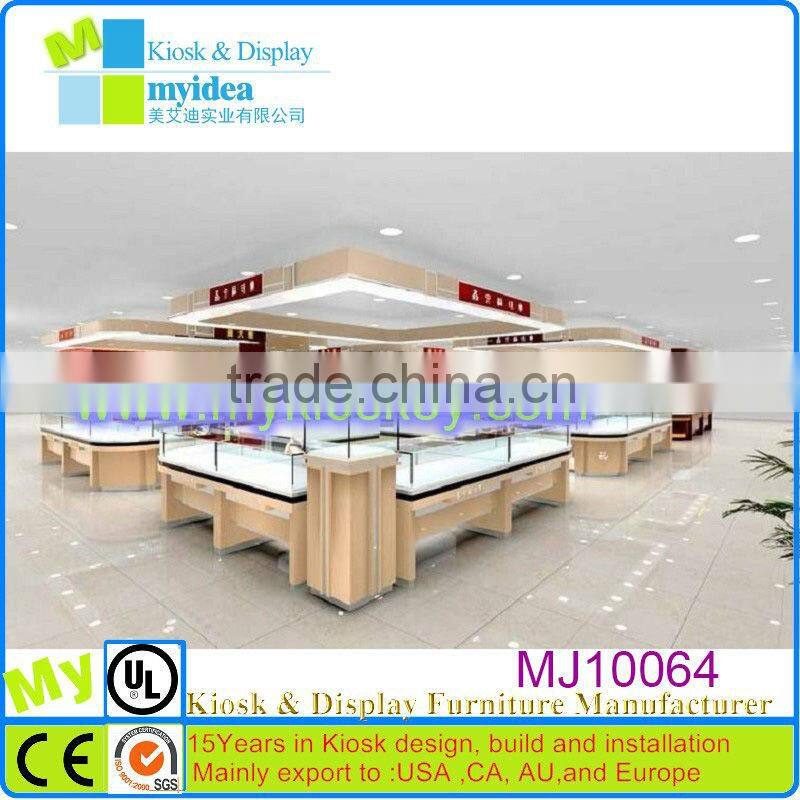 Decorative design jewelry cabinet/ furniture to store jewelry/jewelry shop interior design