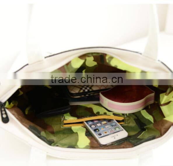 hot sale print large oxford tote bag for women