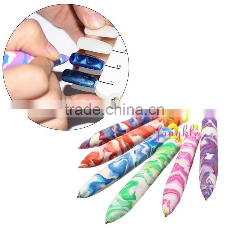 2016 new DIY nail paint tool cat eyes magnetic nail pen