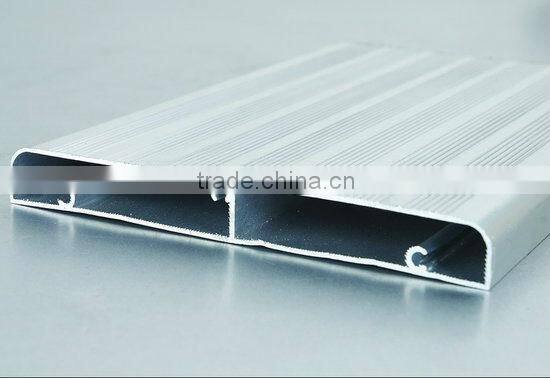 Anodized aluminum profile for building materials