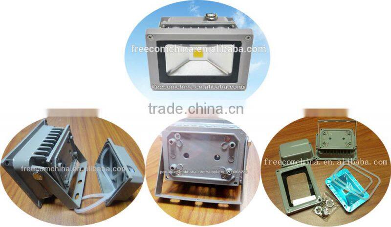 Freecom flood light housing aluminum alloy square LED FL-WLT4 50W for mining, building outline, the stadium, overpasses, parks