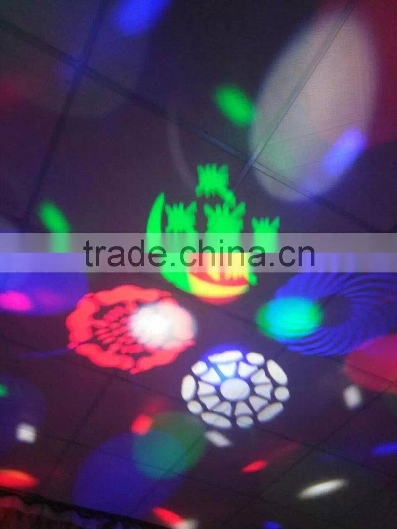 popular crazy stage led gobo effect light