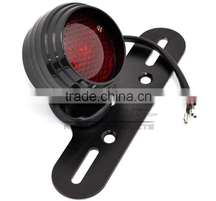 BJ-LPL-035 Recommended Billet Aluminum Black LED Sportbike Motocross Motorcycle Brake Tail Light