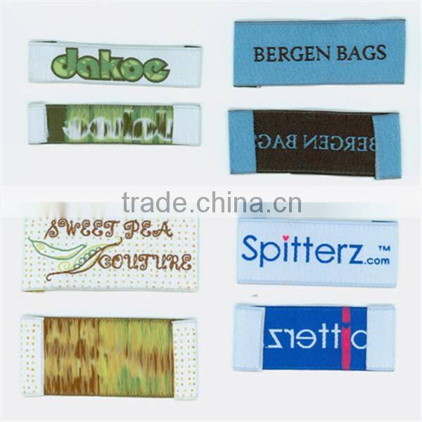 new design high quality woven labels