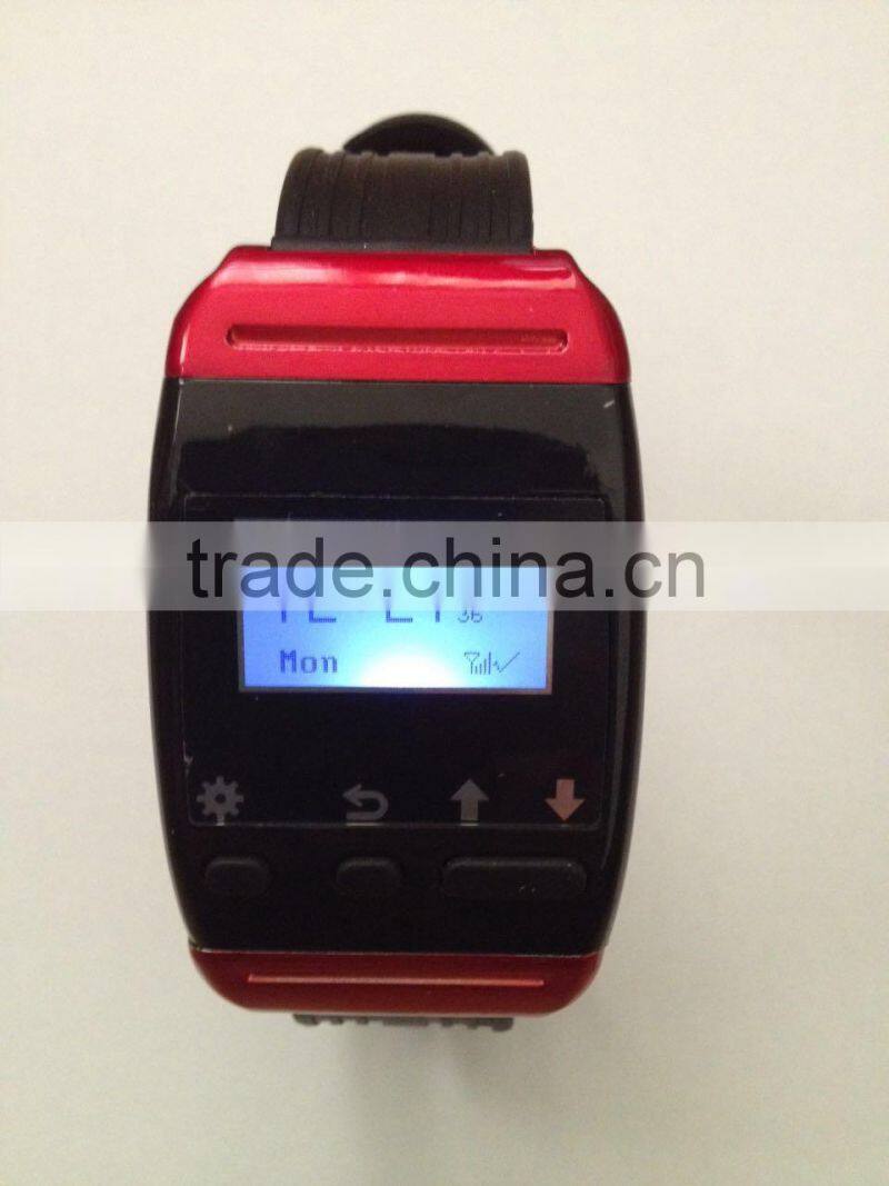 Beautiful in colors LED display wireless nurse call button for patient emergency service call bell system