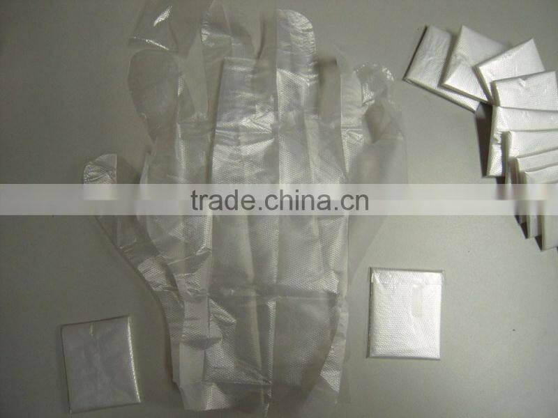 disposable medical PE gloves