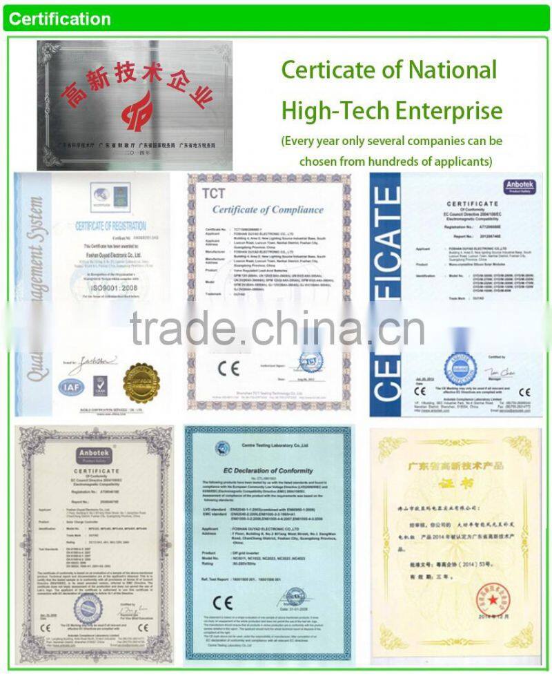 High Quality and Good Price 320W polycrystalline Solar photovoltaic cell , PV moudle for home use