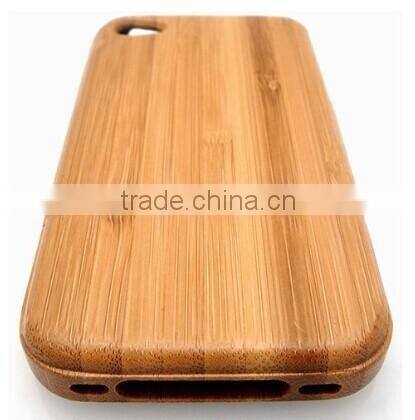 Bamboo natural color phone case for iphone 4/4s