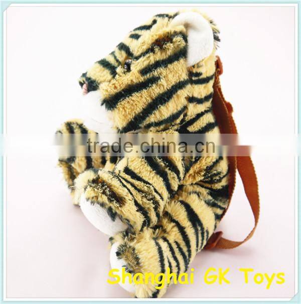 Tiger Shaped Plush Animal Backpack Tiger