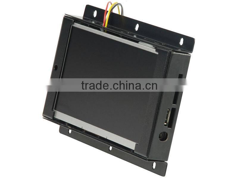 7 inch motion activated open frame video player, pos lcd advertising display
