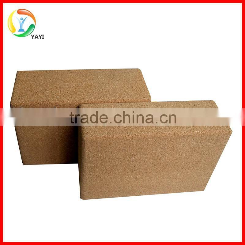 Yoga Pilates Non Slip Natural Cork Yoga Block