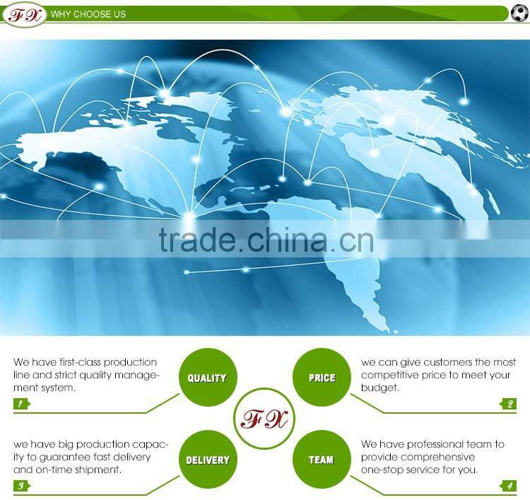 2016 logo printed pvc/pu/ tpu football soccer ball football