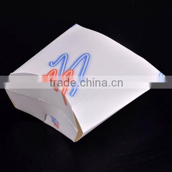 Printed paper potato chip scoops