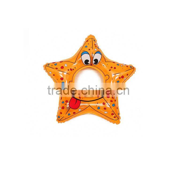 Promotional customized inflatable neck ring baby swimming neck ring