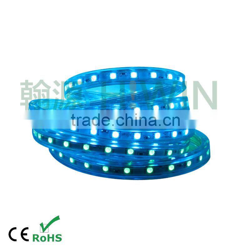HUGEWIN 5050 60leds per meter RGB led strip 220v