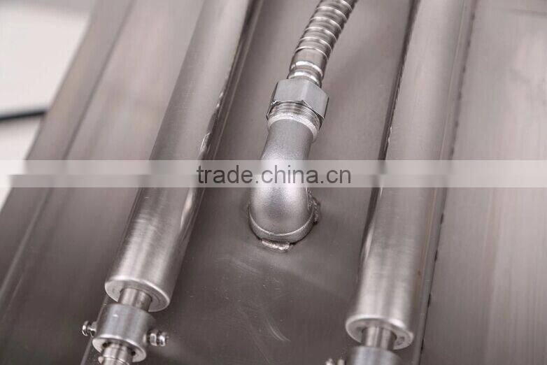 Popular snack machine small business dumpling frying machine/dumpling process machine/fried dumpling machine